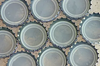 灰色，钢瓶杯，瓶盖，盖，封口，瓶，薄片，冠形