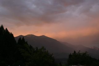 日落，心情，自然，现象，自然现象，自然景观，奥地利，沃拉伯格