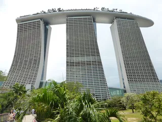 新加坡，塔楼，支架，天空，赤道，滨海湾金沙，滨海，棕榈