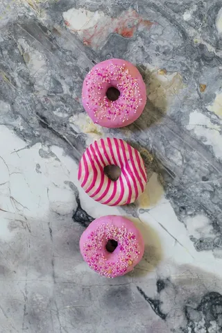 彩色甜甜圈