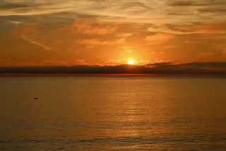 美国，圣克莱门特，圣克莱门特码头，黄昏，黎明，红色，橙色，自然