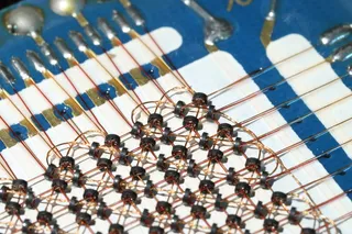 磁芯、内存、单元、计算器、电子、寄存器、导线、磁性