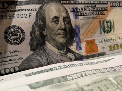 纸、人、插图、赚钱、金融、商业、钱、美元