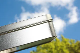 框, 滑盖锡, 锡罐, 金属盒, 云-天空, 天空, 蓝色, 自然