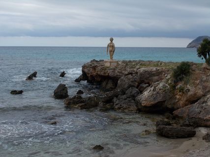 数字, 海岸, 预订, 海, 马洛卡, 水, 蓝色, 巴利阿里群岛