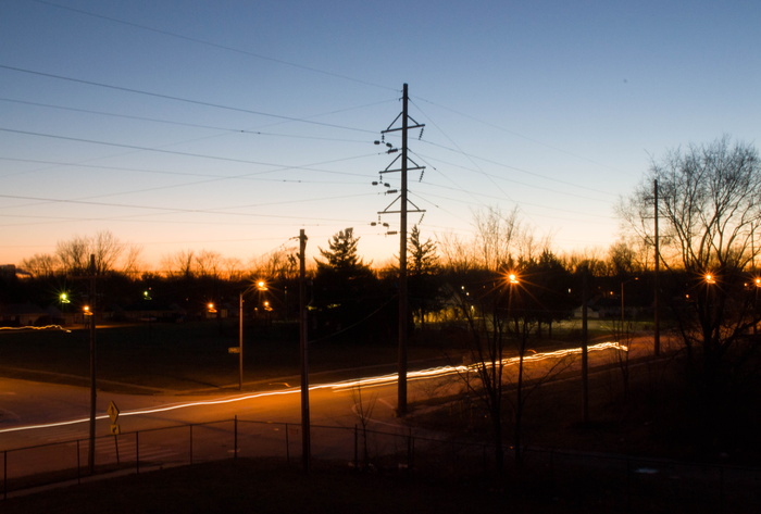 美国，urbana，one illinois north，道路，交通，灯光，延迟，uiuc