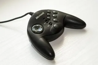 gamepad、控制器、操纵杆、游戏、视频游戏、microsoft、sidewinder、按钮