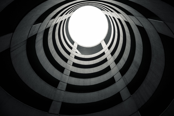 高层建筑虫眼观照片