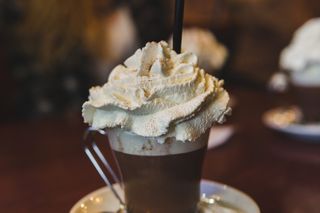 食品和饮料，食品，关注前景，甜食，冷冻食品，特写，乳制品，甜食