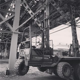 火车、卡车、叉车、车辆、商业、卡车运输、汽车、商业