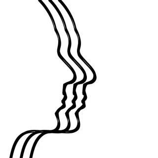 插图，人，脸，头，脑，思想，人体，心理学