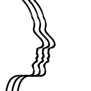 插图，人，脸，头，脑，思想，人体，心理学