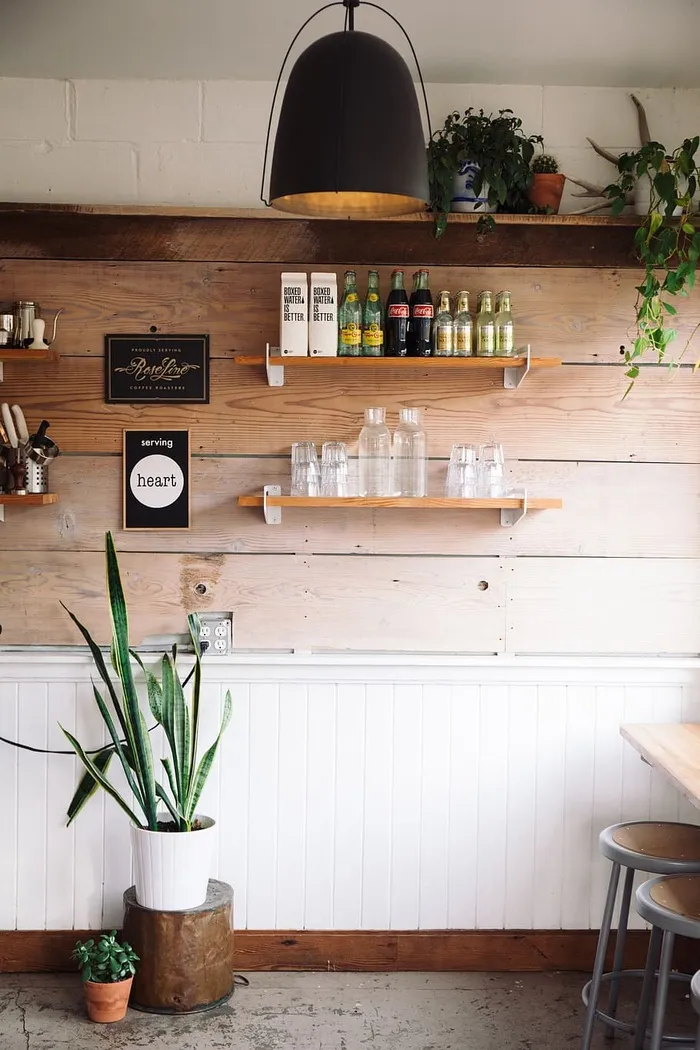 波特兰，美国，王子咖啡，斯堪的纳维亚，咖啡馆，咖啡，室内，简单化