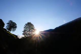 意大利，canal san bovo，sun，morning，sunrise，bokeh，ray，壁纸