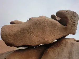 摇滚、布列塔尼、海洋、法国、斯坦尼格、无人、特写、艺术与工艺