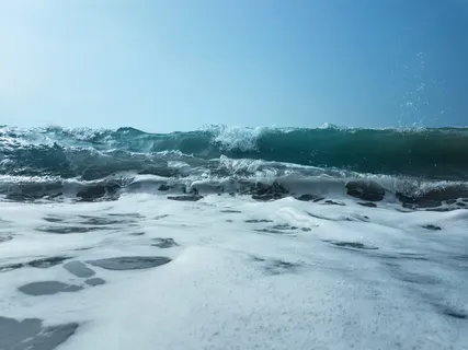 海, 波浪, 怪物, 泡沫, 海滩, 风, 水, 水景