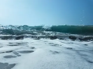 海, 波浪, 怪物, 泡沫, 海滩, 风, 水, 水景