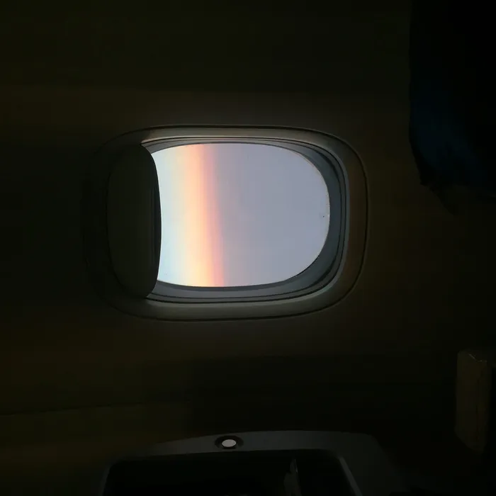 肯尼迪国际机场、飞机、窗户、天空、运输方式、车辆内部、运输、飞行器