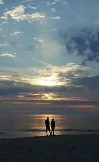 丹麦,日落,海滩,夜空,海岸,海,森德维格,海边 丹麦,日落,海滩,夜空,海岸,海,森德维格,海边
