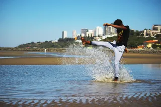 水体，三月，夏天，旅行，设施，水，一个人，运动