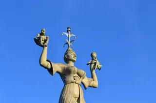 imperia，concrete，constance，lake constance，figure，port constance，lake，德国