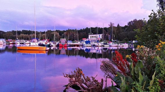 港口，帆船，帆船，港口，帆，船，桅杆，帆船