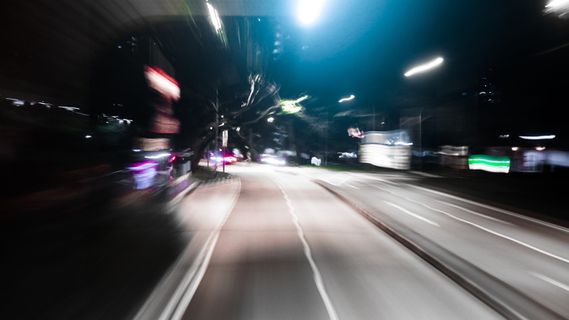 新加坡, 夜, 城市, 运动模糊, 交通, 照明, 议案, 交通方式