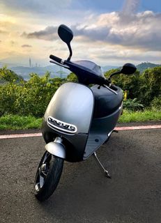 台北，*，电动车，机车，摩托车，日落，好天气，骑手