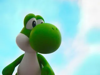 yoshi、任天堂、马里奥兄弟、超级马里奥、电子游戏、玩具、娱乐、绿色