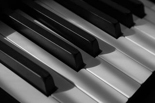 澳大利亚，蓝山，黑白，音符，音乐，乐器，钢琴，钢琴键