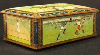 饼干, 框, 锡, 包, 老, 复古, 历史, 容器