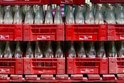 可口可乐, 瓶, 玻璃, 可回收瓶, 音乐, 股票, 餐饮, 商品