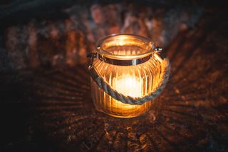 蜡烛，灯光，烛光，气氛，浪漫，灯笼，装饰，黄昏