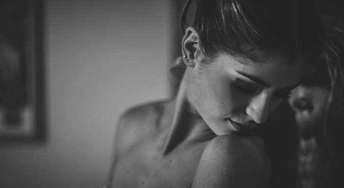 意大利，佛罗伦萨大都会，悲伤，一个人，头像，情感，沉思，肖像