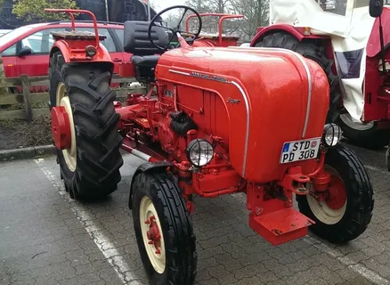 拖拉机、oldtimer、保时捷、super、拖船、红色、运输方式、运输 拖拉机、oldtimer、保时捷、super、拖船、红色、运输方式、运输