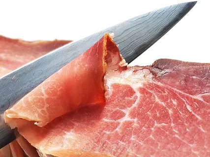 培根条,火腿,刀,吃,食物,美味,大块,烟熏 培根条,火腿,刀,吃,食物,美味,大块,烟熏