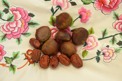 晚, 枣, Pyebaek, 饮食, 新鲜, 食品, 静物, 健康饮食