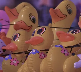 玩具，小鸭，孩子，橡皮鸭，鸭子，黄色，玩耍，乐趣