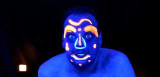 uv摄影，黑光，uv眼影，颜色，uv油墨，阿兹特克，印加，玛雅