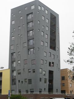 家，高，歪斜，弯曲，垂直，建筑，建筑外观，建筑结构