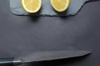 柠檬片灰刀
