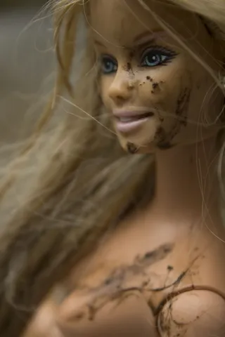 女人，虐待，肮脏，芭比，手腕，暴力，女权主义，头