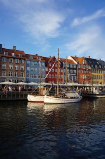 哥本哈根湾，哥本哈根港，港口，船，船，港口，旅行