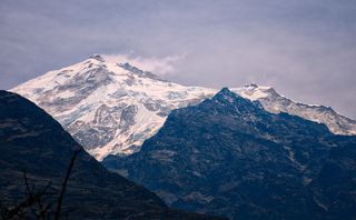 山，雪，低温，雪山，冬天，自然之美，山峰，环境