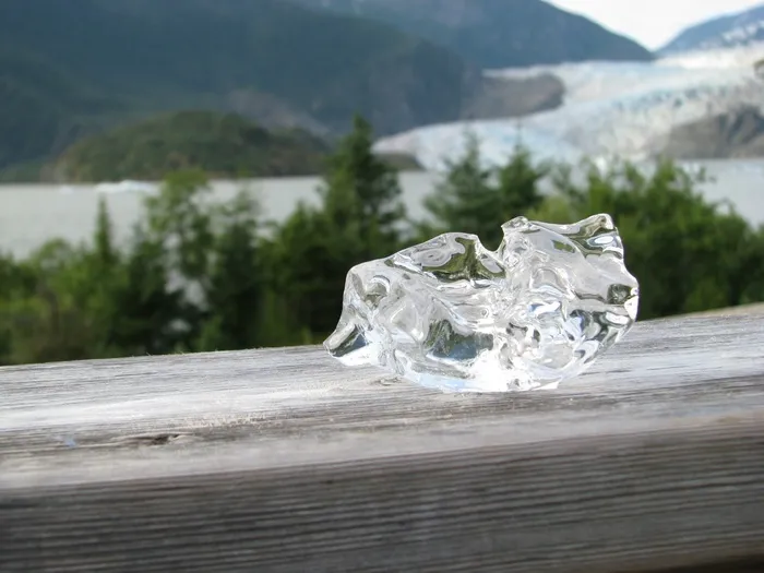 冰川、冰、风景区、北部、室外、山峰、冰山、冰冻