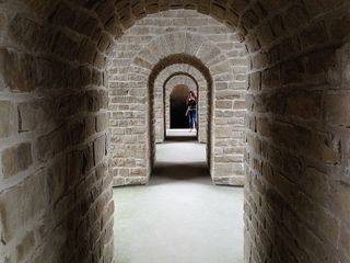 拱门，建筑，砖块，建筑，人，旧，拱门，建筑结构