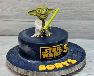 星球大战波里，方丹蛋糕，星球大战，波里，方丹，蛋糕，生日，装饰