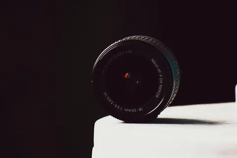 尼康相机镜头的特写摄影 尼康相机镜头的特写摄影