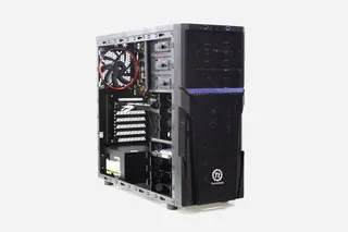 黑色电脑塔，技术，连接，白色背景，工作室拍摄，剪贴，室内，设备