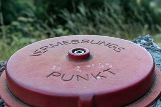 测量点，gps，红色，位置，测量，地图，精度，文本